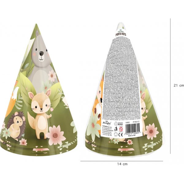 Festhatter - Skogens Venner - 6-pakning