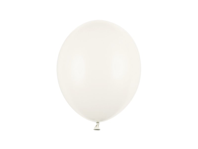 Pastellballong – Off-white – 27 cm – 100-pakning – Pastell, Ensfargede ballonger, Ballonger