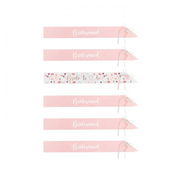 Bnd - Vordende brud og brudepike - Mix - 6-pakning