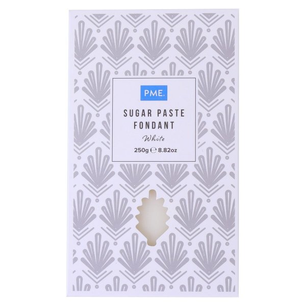 Sukkerpasta/Sukkerpasta Premium - Hvit - PME - 250 g Sukkerpasta/Sukkerpasta Premium - Hvit - PME - 250 g