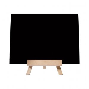 Bildeskilt p� staffeli - 14 x 10 cm