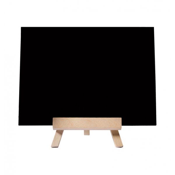 Bildeskilt p� staffeli - 14 x 10 cm