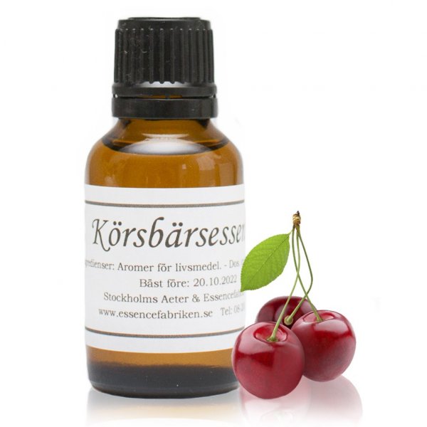 Aroma/essens - 25ml - Kirsebr