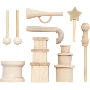 Miniobjekter - L: 2-5,5 cm