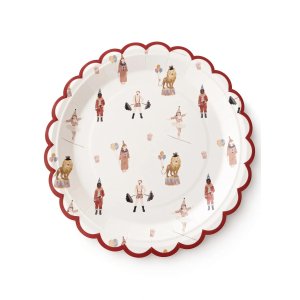 Papptallerkener - Sirkus - 22 cm - Lavendelblå - 8-pakning Papptallerkener - Sirkus - 22 cm - Lavendelblå - 8-pakning