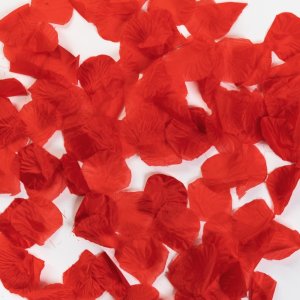 Roseblader - Dyp r�d - 144 stk
