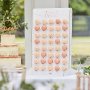 Macaron Wall - Botanical Wedding