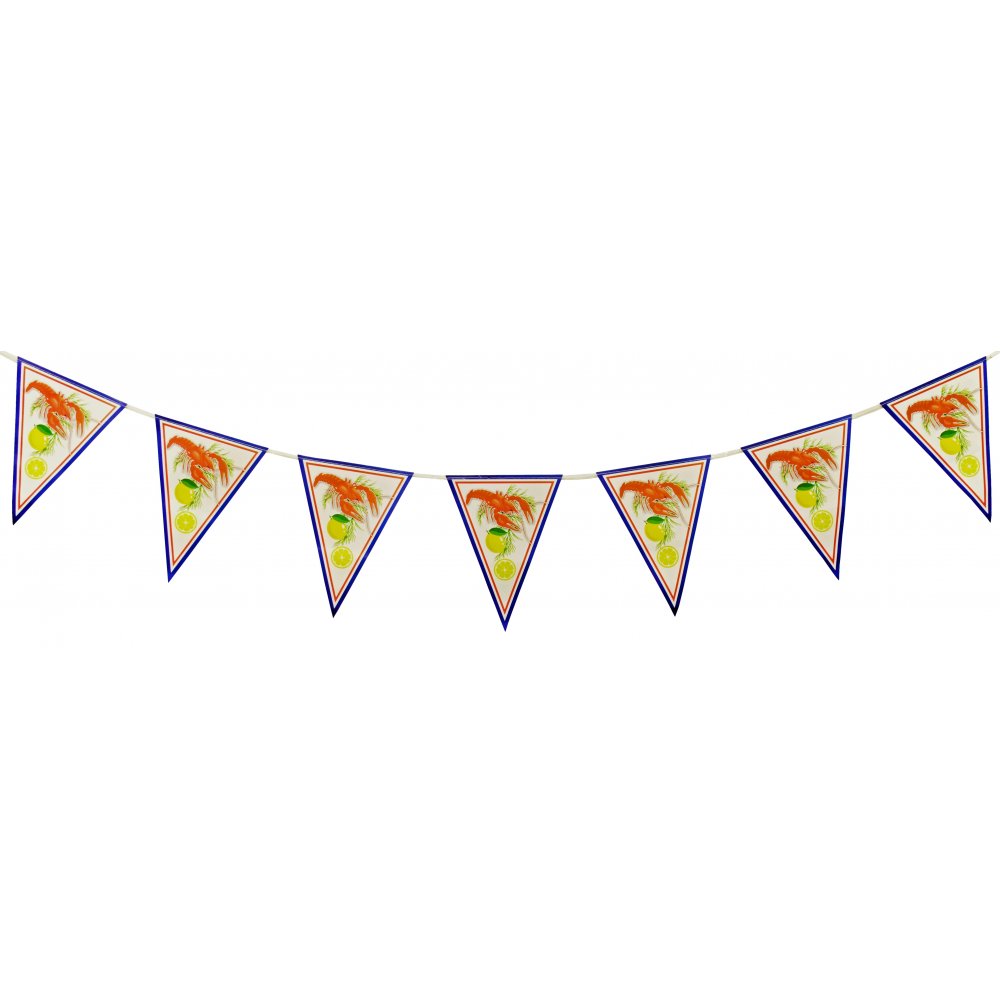 Banner – Krabbebrett – 3,6 m – Krepsfat, Krepsfest