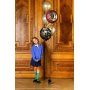 Folieballong - Harry Potter - Svart/gull - 35 cm