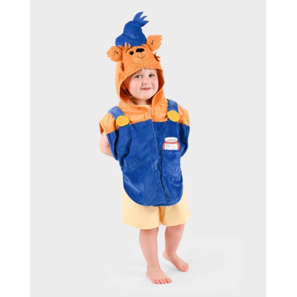 Teddybjørnkostyme - Minicape - Størrelse 86-110 cm Teddybjørnkostyme - Minicape - Størrelse 86-110 cm