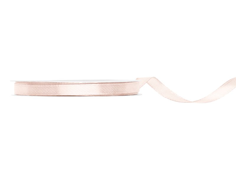 Satengbånd – Off-white – (Bredde: 6 mm) – 25 meter