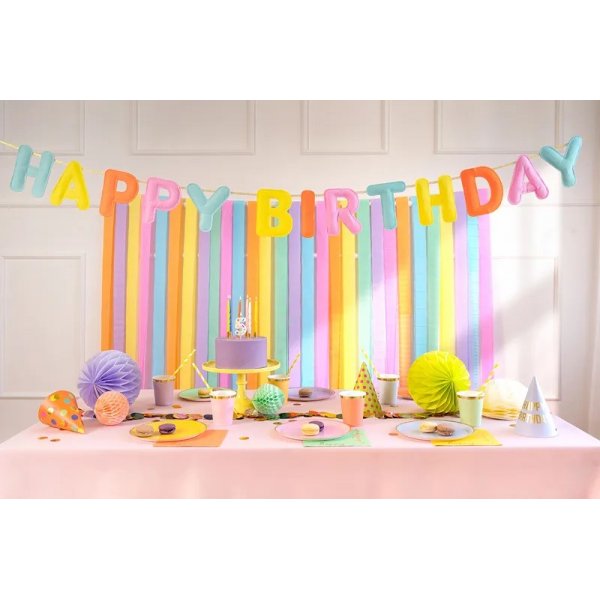 Girlander - Gratulerer med dagen - Stoff - 3 m