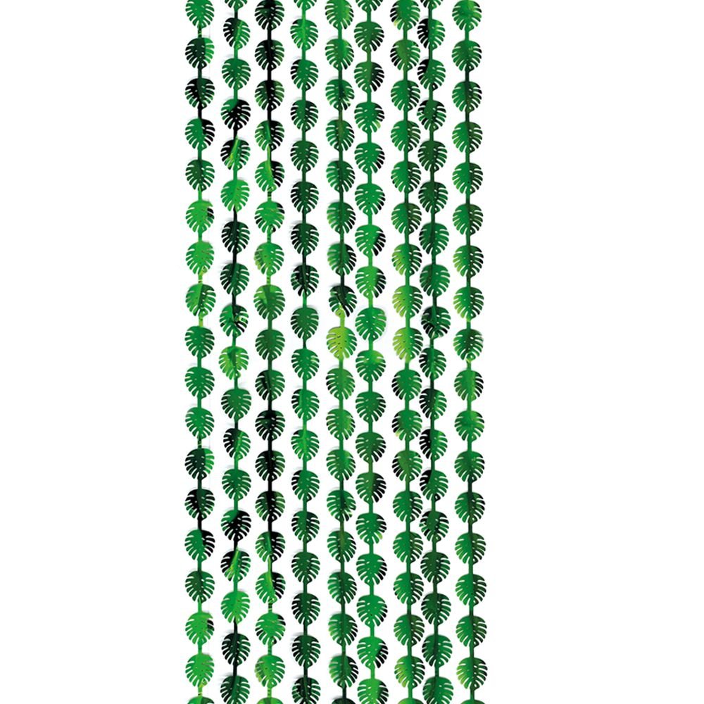 Gardiner – Palmeblader – Grønne – 100×200 cm – Gardiner, Hengende dekorasjoner