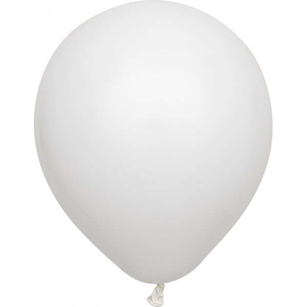 Ballonger ensfarget - Premium 45 cm - Hvit Ballonger ensfarget - Premium 45 cm - Hvit