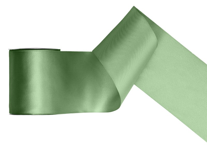 Satengbånd – Salvie – (Bredde: 100 mm) – 25 meter