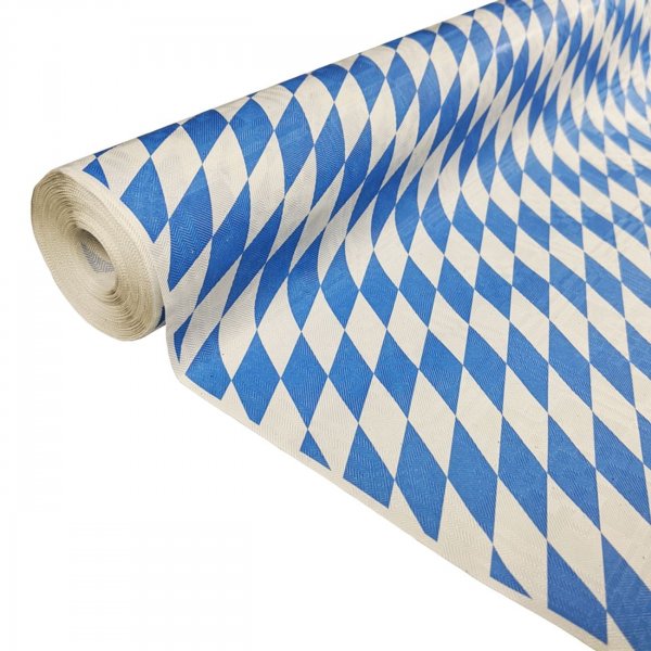 Duk - Bavaria - Blå/Hvit Rutete - 1x8m Duk - Bavaria - Blå/Hvit Rutete - 1x8m