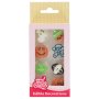 Sukkerdekorasjoner - Skummelt gresskar - Funcakes - 8 stk Sukkerdekorasjoner - Skummelt gresskar - Funcakes - 8 stk