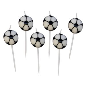 Kakelys - Fotballer - 6 stk Kakelys - Fotballer - 6 stk