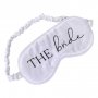 Sovmask i satin - The Bride - Vit