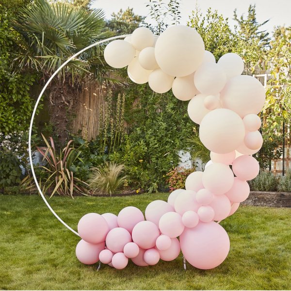 Ballongsl�yfe - Hudfarget/Pastellrosa