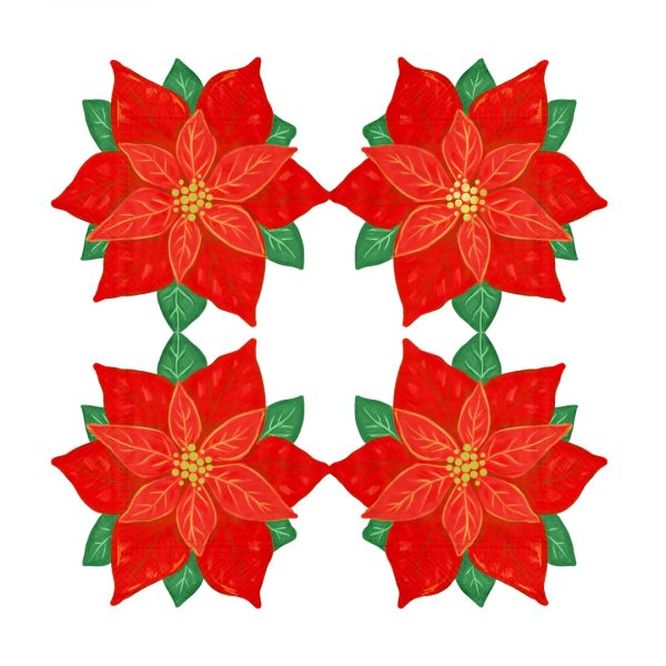 Servietter - Julestjerne - 10-pakning Servietter - Julestjerne - 10-pakning