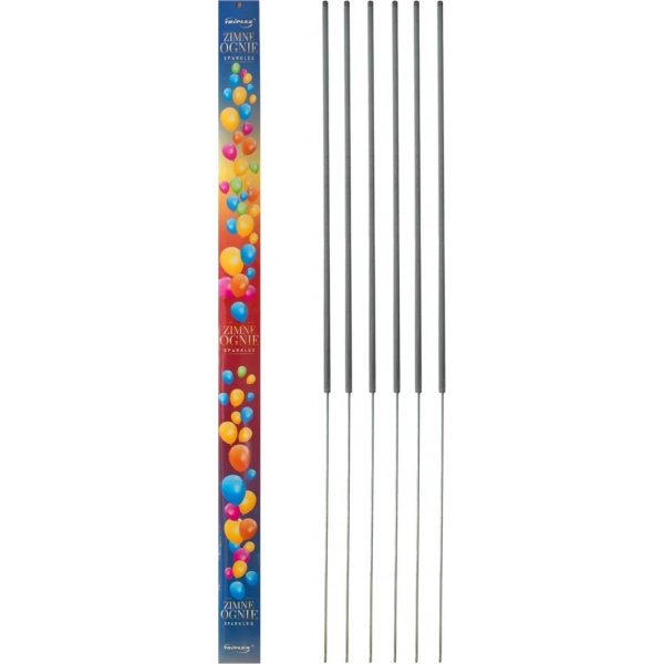 Lange stjerneskudd - 70 cm - 6-pakning