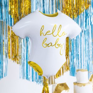 Folieballong - Babybody - Hello Baby