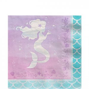 Servietter - Mermaid Shine - 16-pakning Servietter - Mermaid Shine - 16-pakning