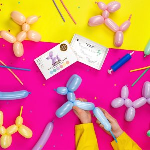 Figurballonger - Assorterte farger - 30-pakning