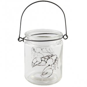 Lyslykt - Krepsen - Svart trykk