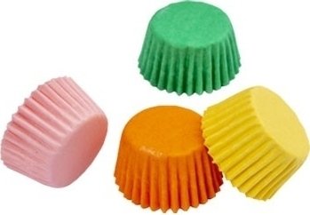 Mini muffinsformer/store muffinsformer - Assorterte farger - 200-pakning Mini muffinsformer/store muffinsformer - Assorterte farger - 200-pakning