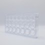 Pralinform - CW1033 Stor rose - 3,4 cm - Chocolate World