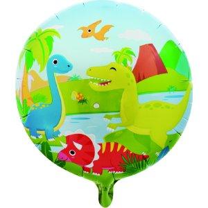 Folieballong - Dinosaurer - 45 cm Folieballong - Dinosaurer - 45 cm