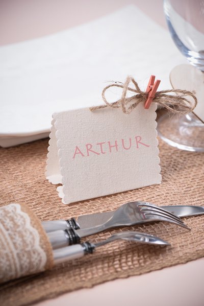 Plasseringskort - Stoff - 4-pakning Plasseringskort - Stoff - 4-pakning