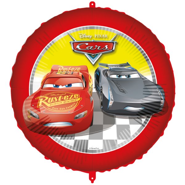 Folieballong - Biler Biler Racers - 46 cm Folieballong - Biler Biler Racers - 46 cm