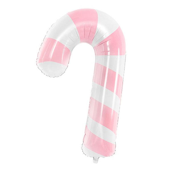 Folieballong - Candy Candy - Rosa/Hvit Folieballong - Candy Candy - Rosa/Hvit