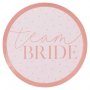 Papptallerkener - Team Bride - 25 cm - 8-pakning