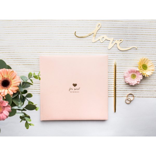 Gjestebok - Ste minner - Rosa