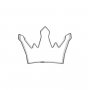 Kakeform Prinsesse/prins krone Kakeform Prinsesse/prins krone