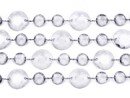Krystallgirlander - Fargels - 1 meter - Kuler 18 og 30 mm