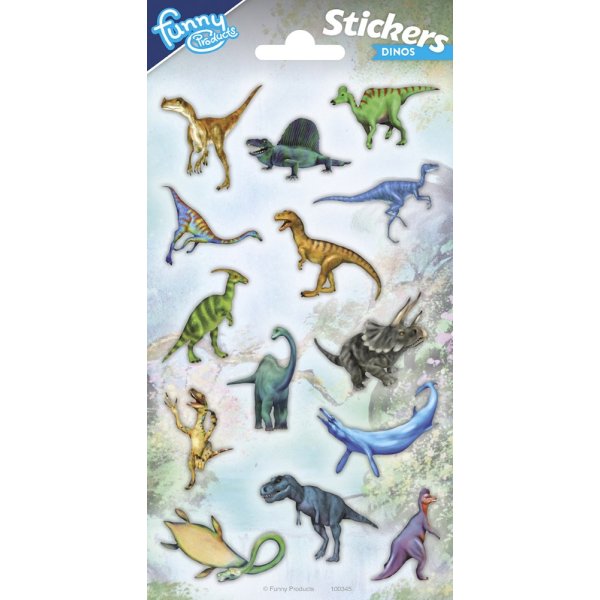 Klistremerker - Dinosaurer Klistremerker - Dinosaurer