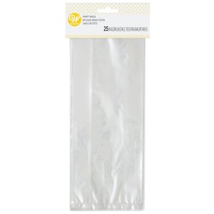 Cellofanposer - 10 x 23 cm - 25-pakning - Wilton Cellofanposer - 10 x 23 cm - 25-pakning - Wilton