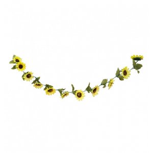 Blomsterkirlander - Solsikker - 2,2 m