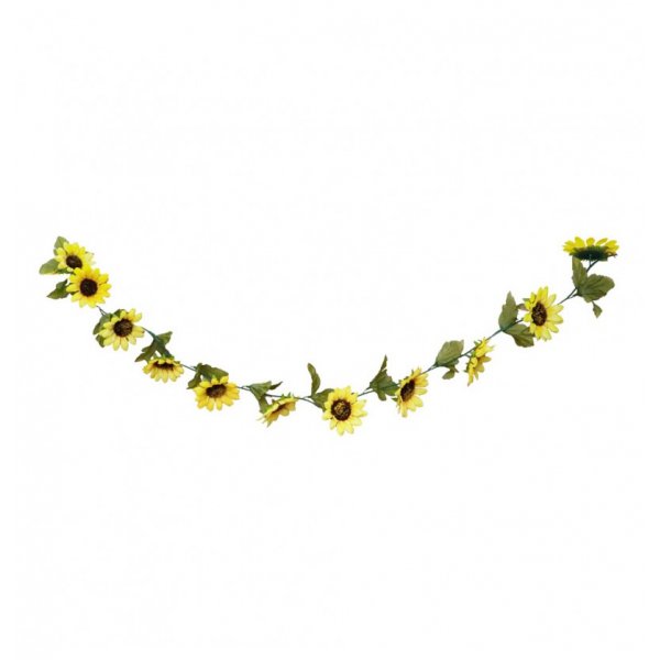 Blomsterkirlander - Solsikker - 2,2 m