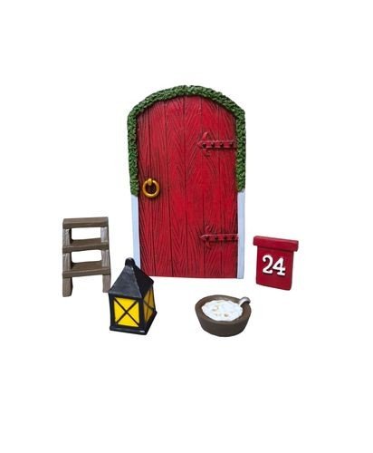 Nissedør – Sett – 5 deler – Dører, Rampenissen, Juleartikler