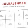 Adventskalender - Meningsfulle ord Adventskalender - Meningsfulle ord