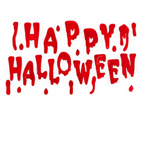 Blodrøde gelébokstavflaggermus til vindusdekorasjon God Halloween Blodrøde gelébokstavflaggermus til vindusdekorasjon God Halloween