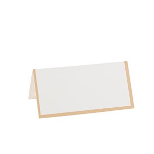 Plasseringskort - Brune - 10-pakning