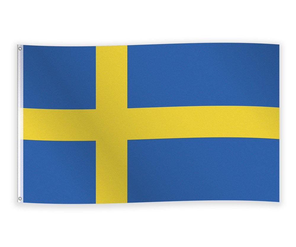 Flagg – Sverige – 150 x 90 cm – Sverige, Land