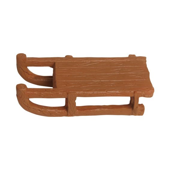 Julenissetilbehør - Liten kjelke - Brun Julenissetilbehør - Liten kjelke - Brun